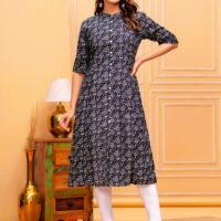 Floral Cotton Kurti